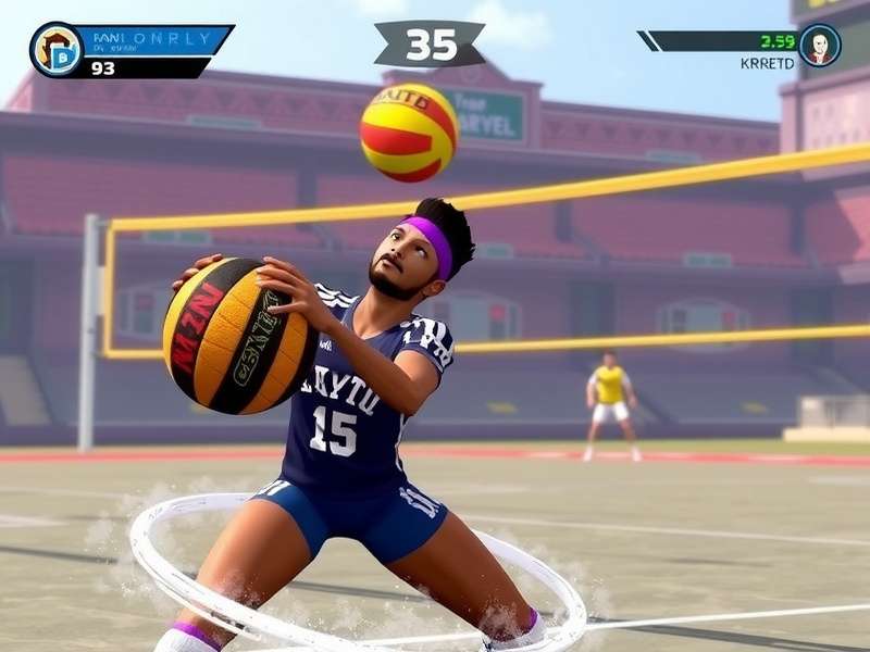 Dynamo Volley Warriors Gameplay Screenshot